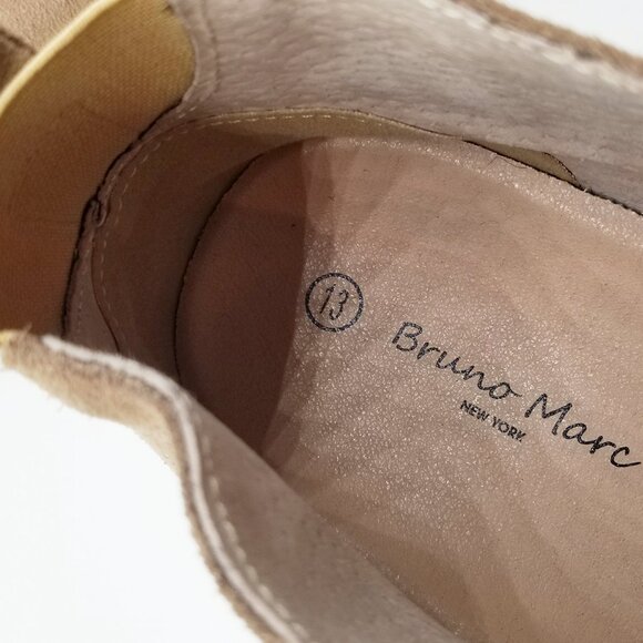 Bruno Marc Men\'s 13 Suede Leather Chukka Boots Natural Tan Beige Laced Up Dandy main image 12